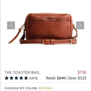 *New* Portland Leather The Toaster Bag
